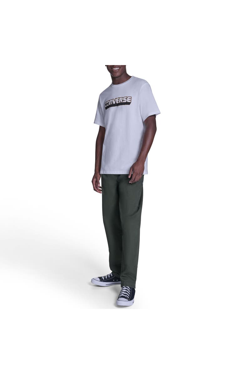 Converse Dimension Logo Tee, Alternate, color, White 10A