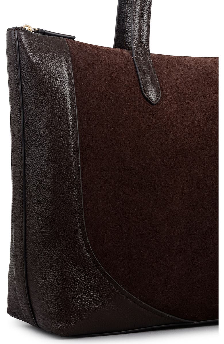 Radley Wood Park Large Suede Tote Bag, Alternate, color,