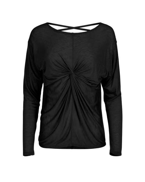 Shop Adore Me Mallory Long Sleeve Active Top In Black