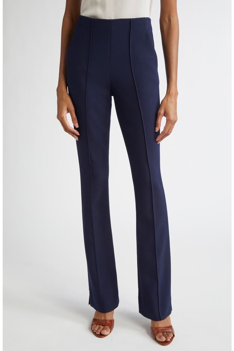 Orion Pintuck Pleat Pants, Main, color, NAVY