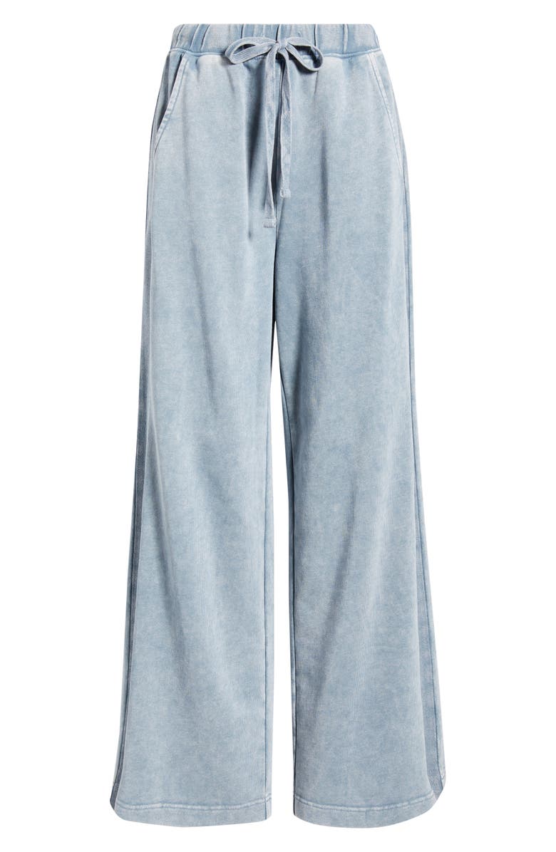 CITY BLUES Side Stripe Lounge Pants, Alternate, color, Chambray Blue