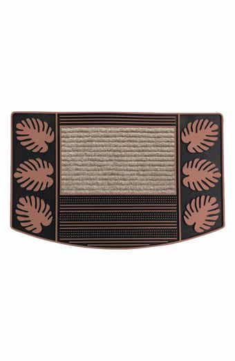 J AND V TEXTILES Palm Leaf Outdoor Mat