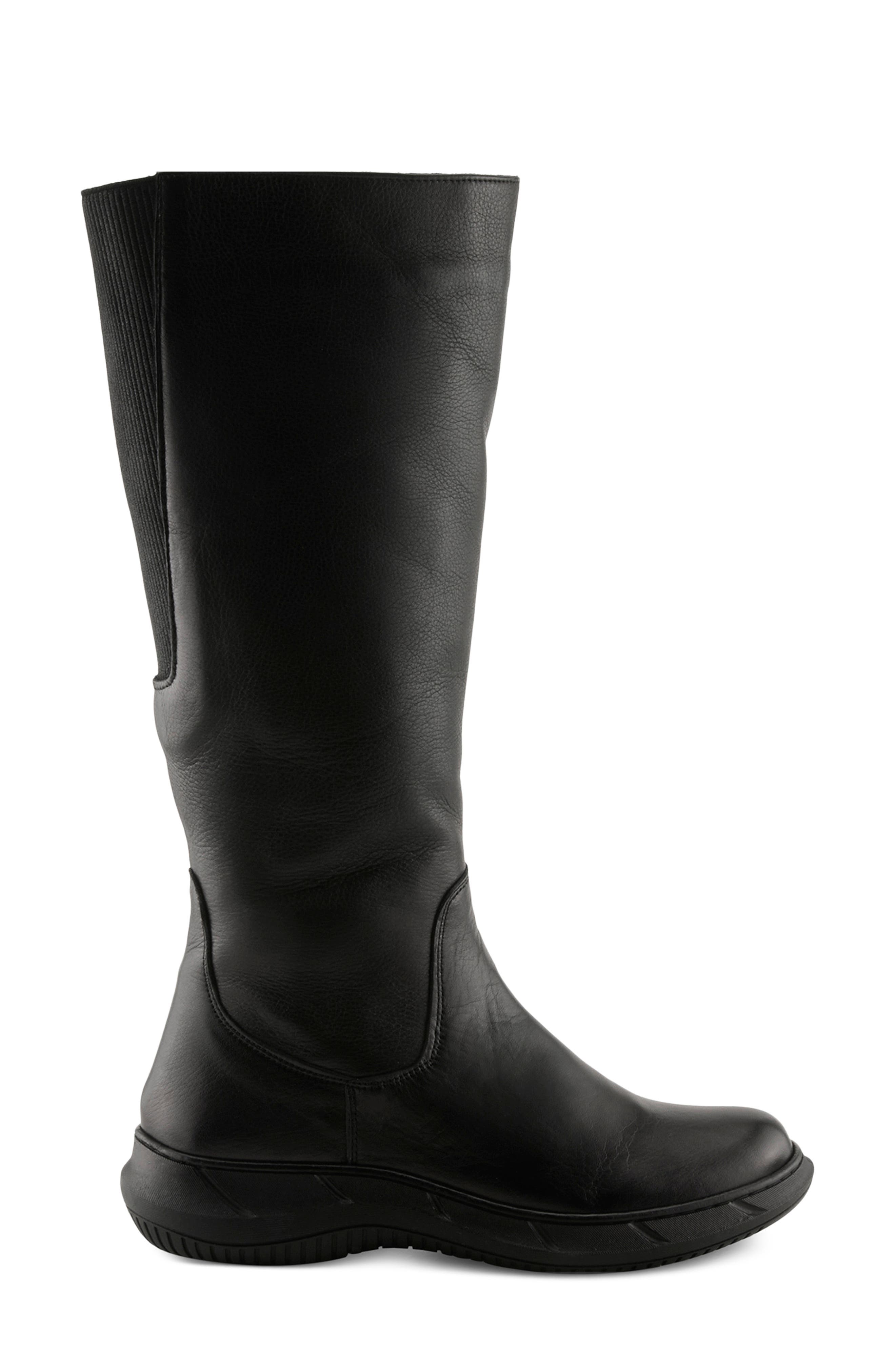 Katieknox Tall Boot, Alternate, color, BLACK