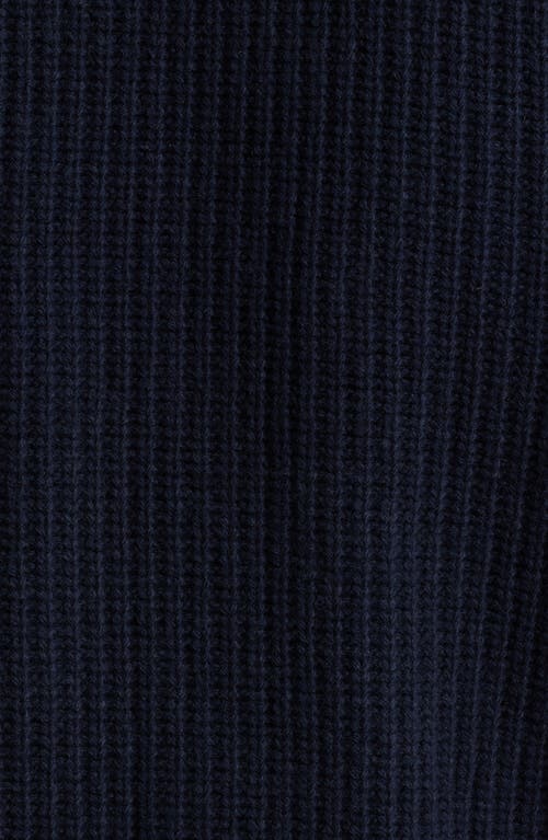 Alex Crane Kite Merino Wool Cardigan In Blue