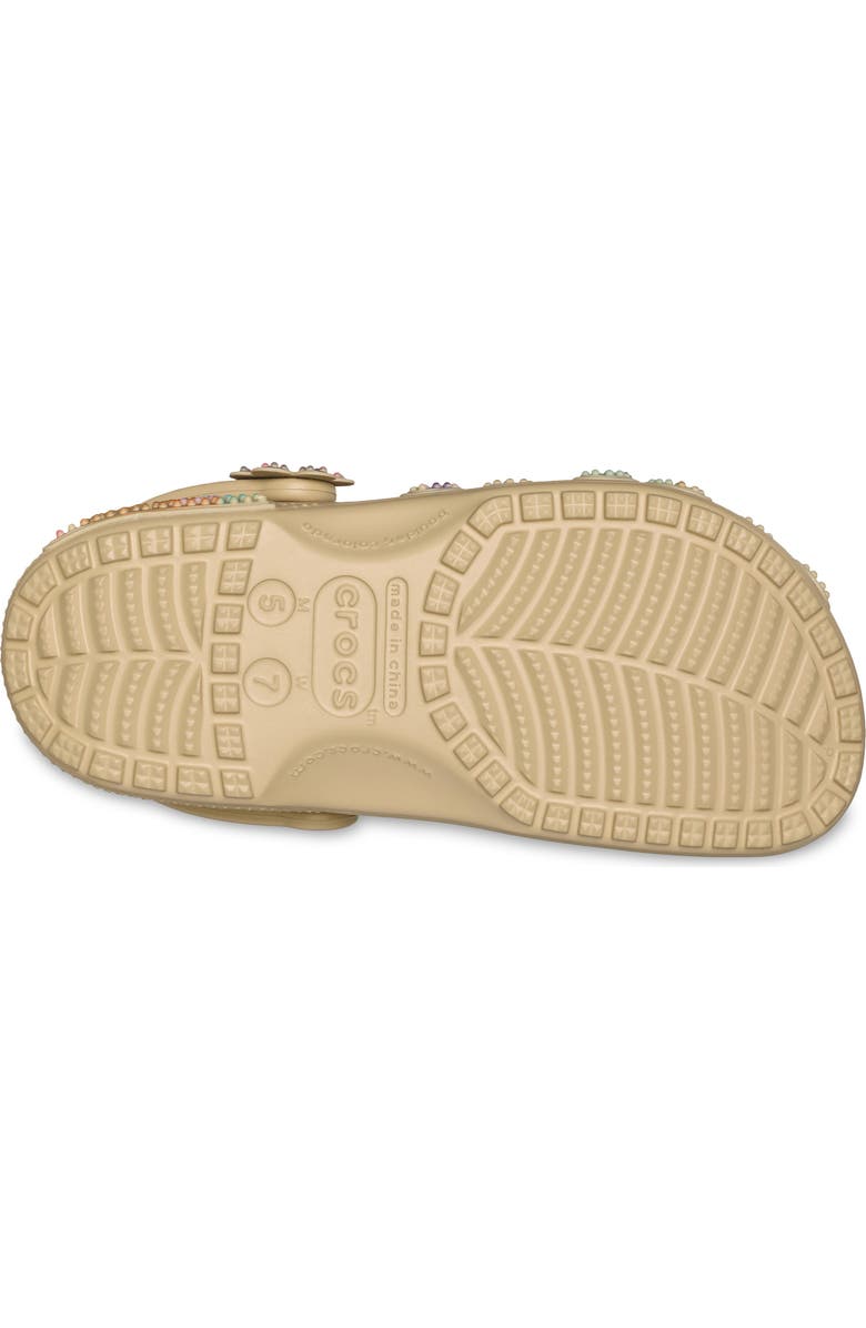 CROCS Classic Beaded Clog, Alternate, color, Beige