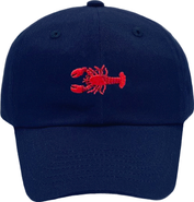 Bits & Bows Lobster Twill Adult Baseball Hat