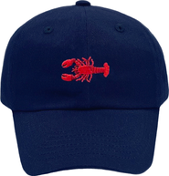 Bits & Bows Lobster Twill Adult Baseball Hat