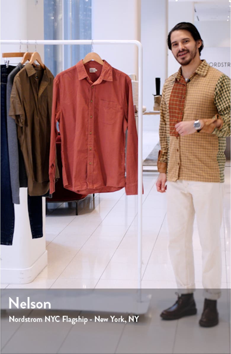 Corduroy Button-Up Shirt, sales video thumbnail