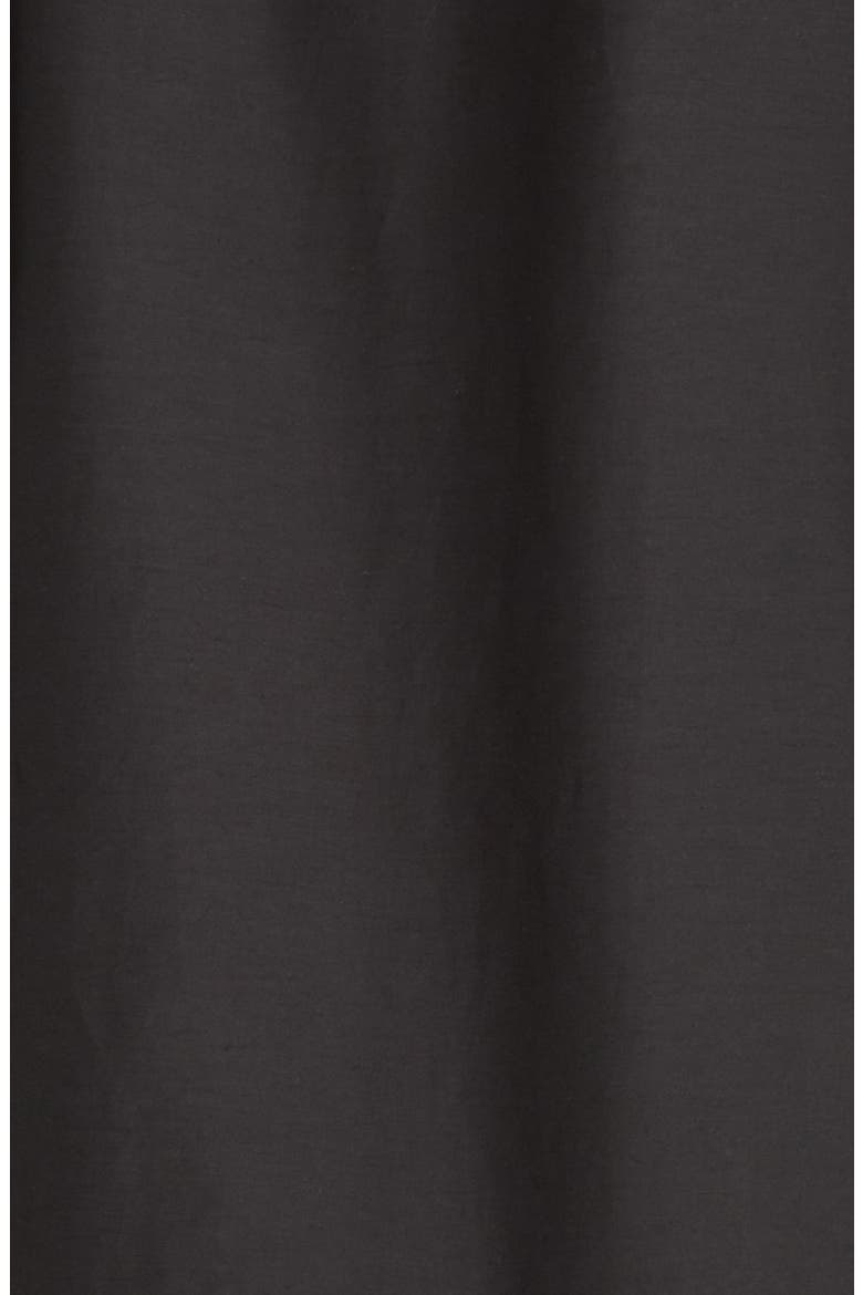 Hooded Cotton Blend Jacket, Alternate, color, BLACK