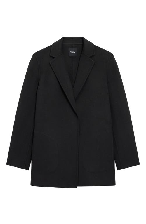 Theory Clairene Wool & Cashmere Jacket In Black