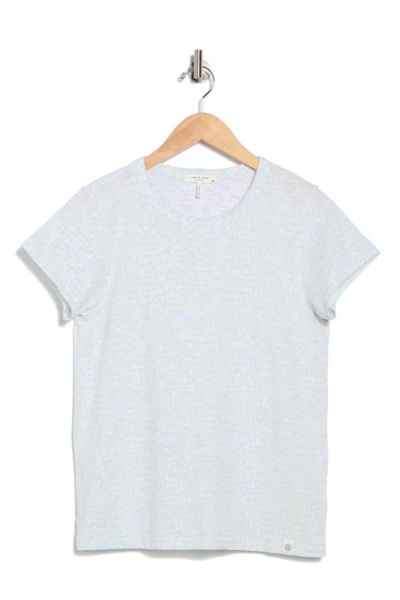 Dot Pima Cotton T-Shirt, Alternate, color, GREEN MULTI