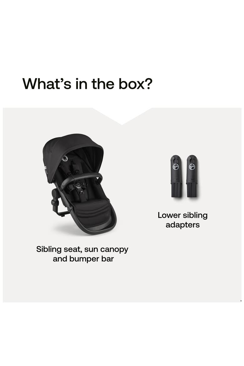 Kangaroo Sibling Seat, Alternate, color, MOON GREY
