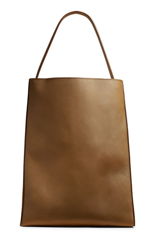 Khaite Frida Leather Hobo Shoulder Bag in Toffee at Nordstrom