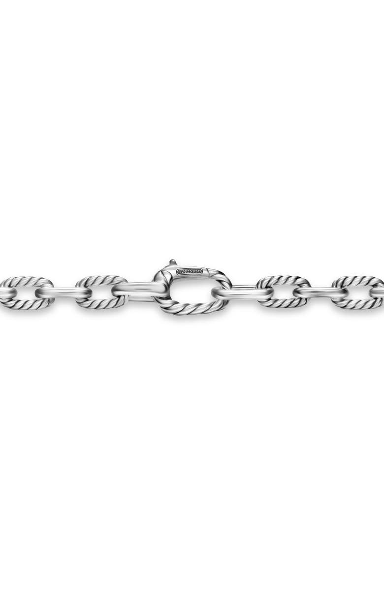 David Yurman Men's DY Madison<sup>®</sup> Chain Necklace in Sterling Silver with 18K Yellow Gold, 6mm, Alternate, color, Silver