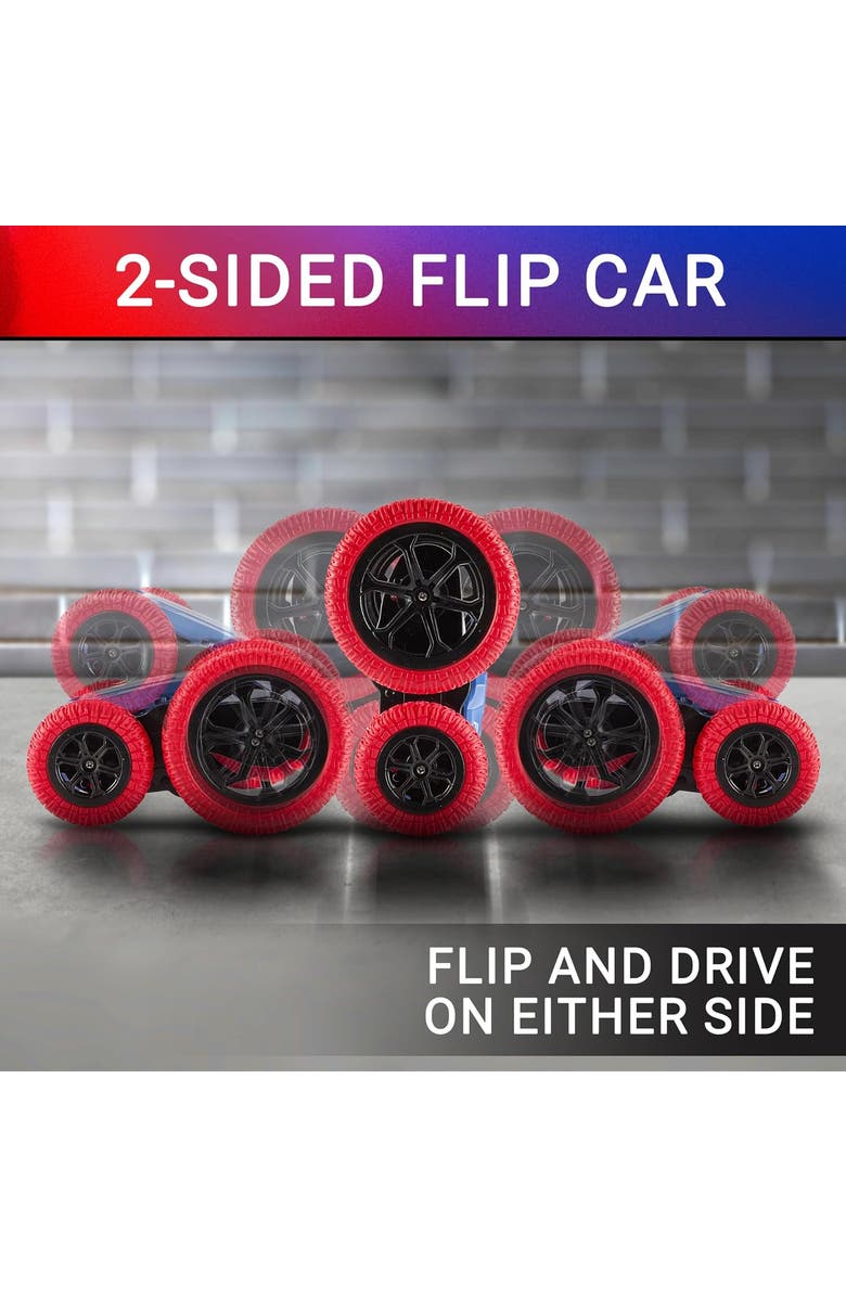 Force1 Tornado+ LED Remote Control Car, Alternate, color, Blue, Red