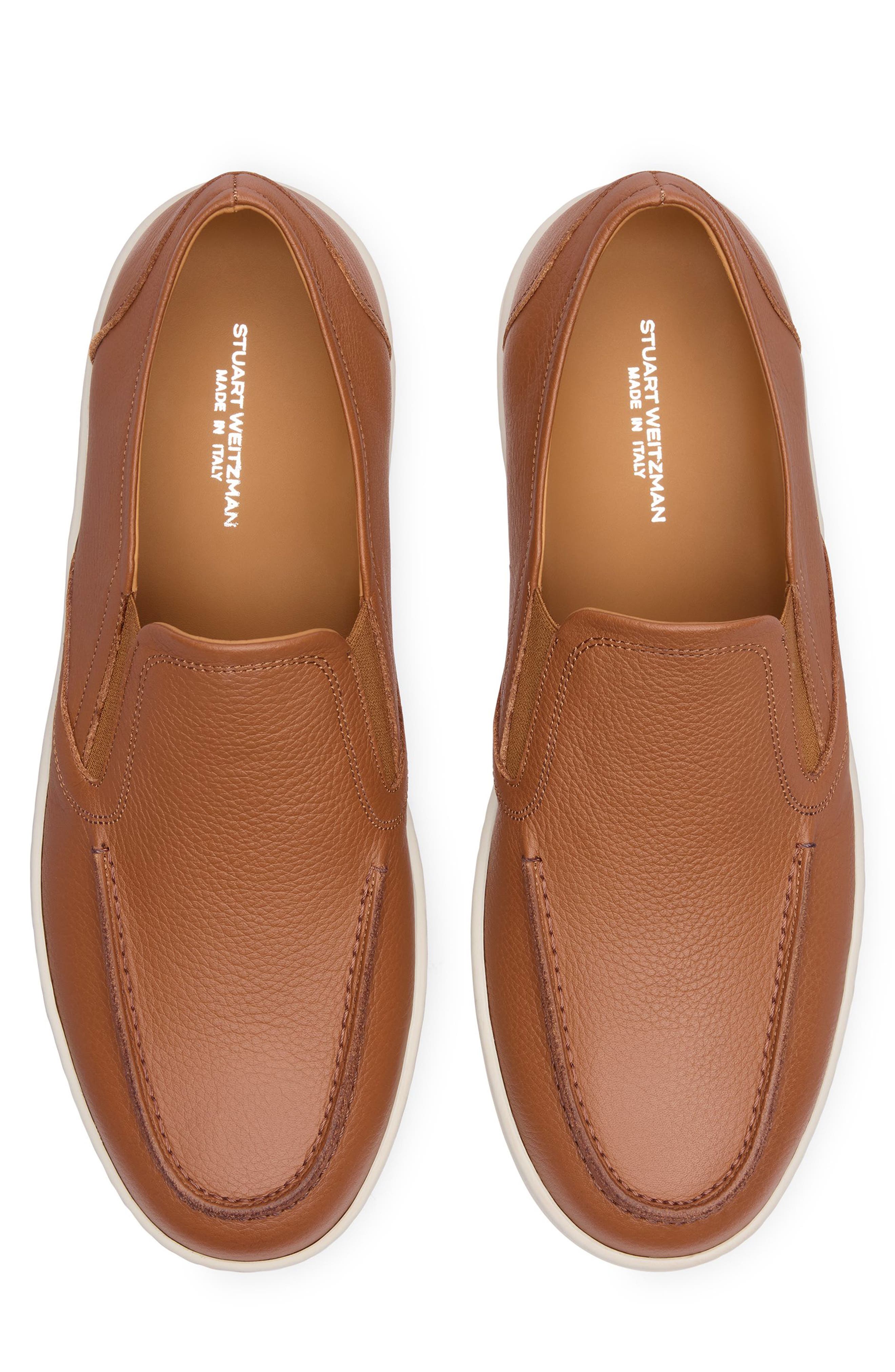 Stuart Weitzman Dwight Loafer, Alternate, color, Tan