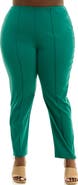 Nina Leonard Millien Zip Ankle Pants