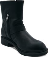 Ash Flame Lily Leather Bootie