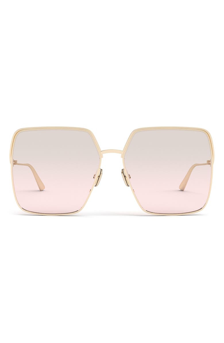 DIOR EverDior 60mm Square Sunglasses, Main, color, 