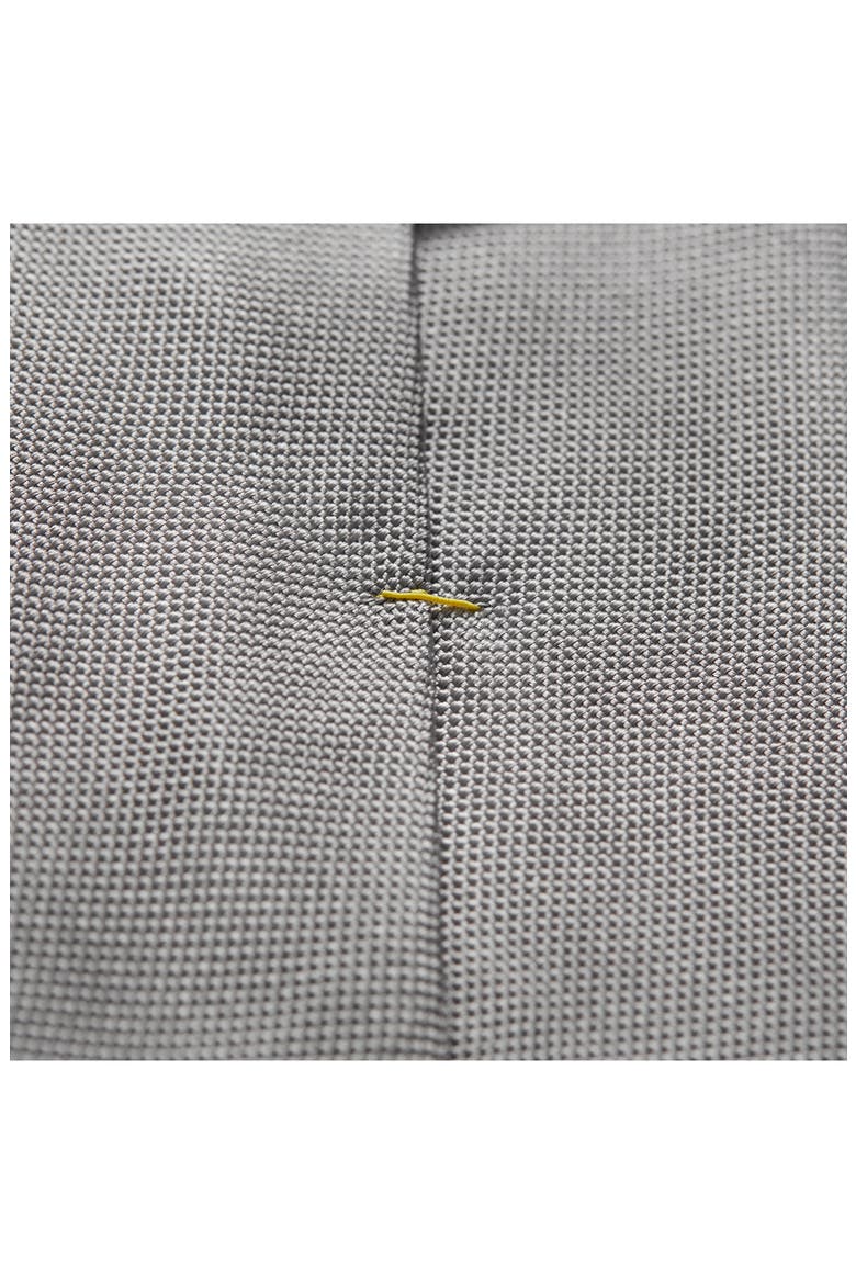 Solid Silk Tie, Alternate, color, GREY