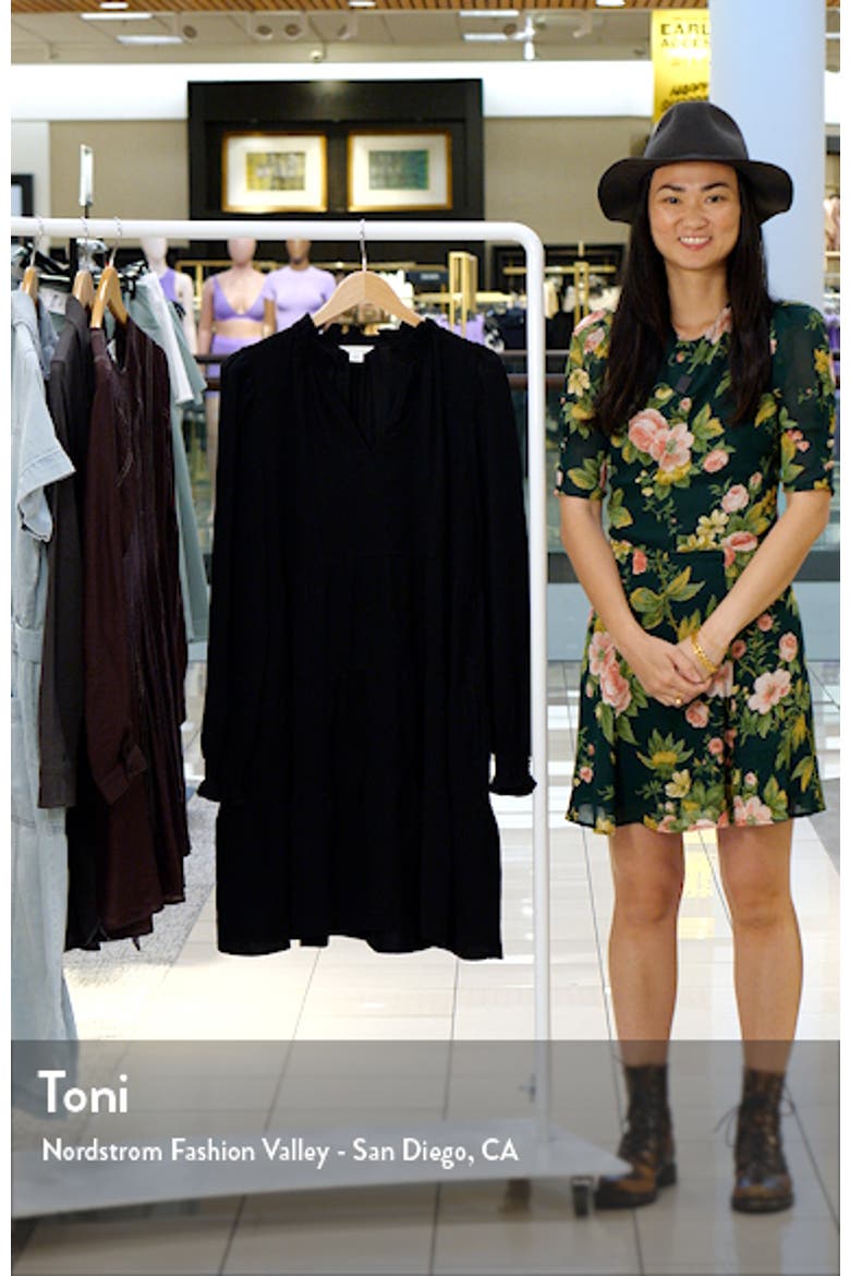 Long Sleeve Tiered Dress video