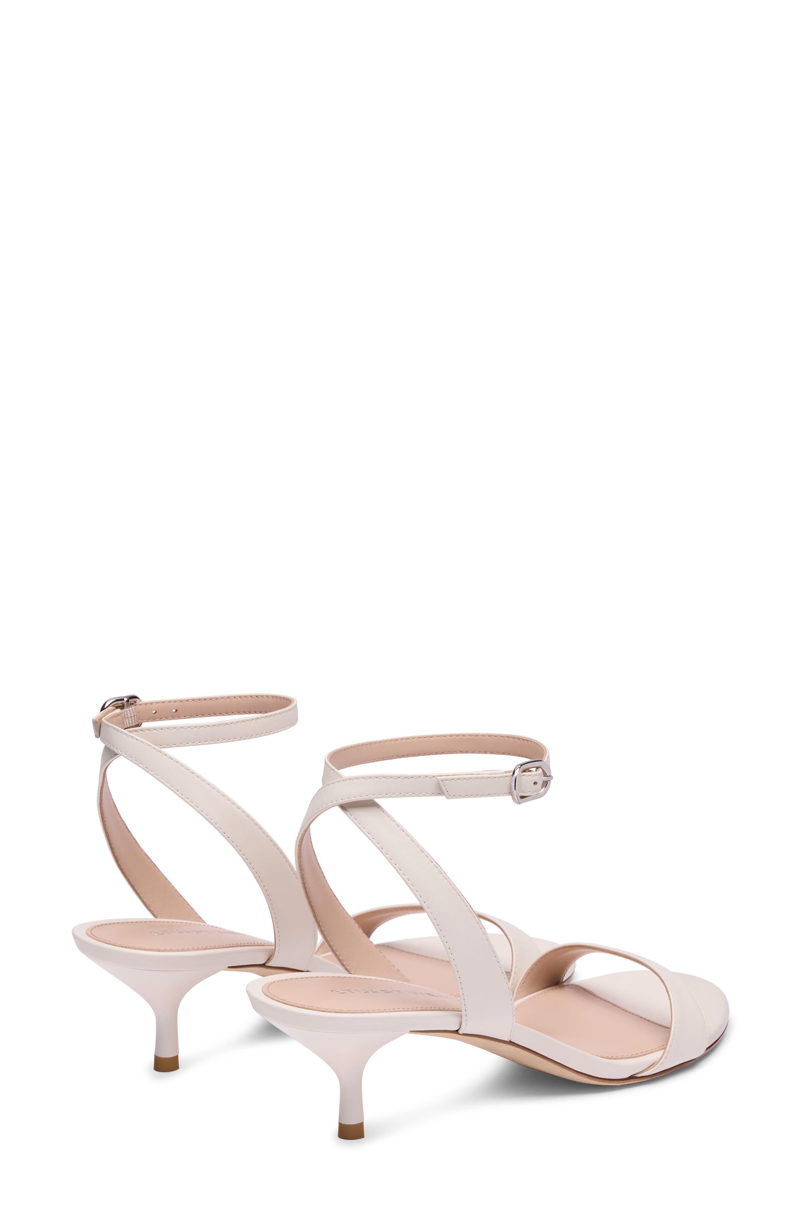 Kellie Ankle Strap Sandal, Alternate, color, CREAM