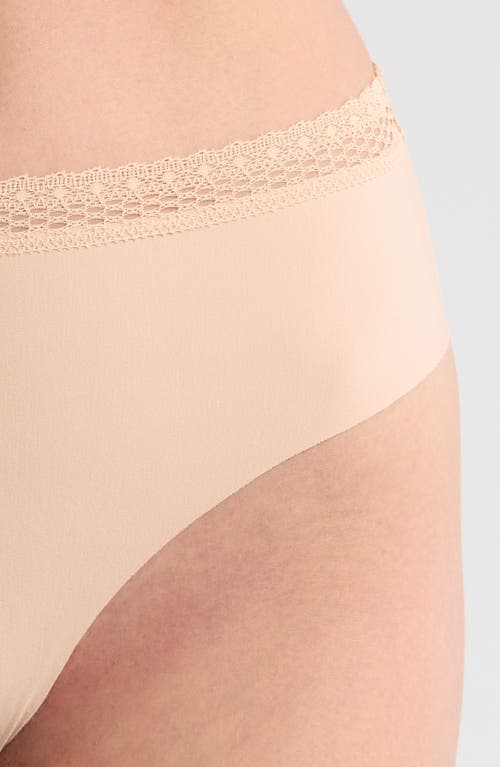 Chantelle Lingerie Cozy Chic High Cut Briefs In Clay Beige