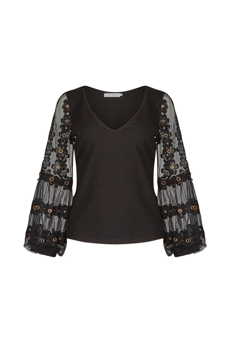 Munira Top, Main, color, Black