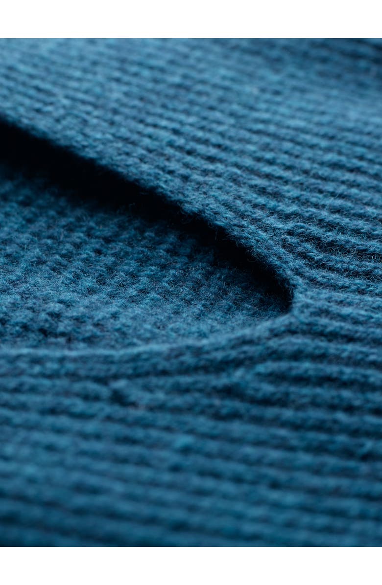 Celtic & Co. Geelong Cocoon V-Neck Sweater, Alternate, color, Icelandic Blue