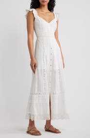 LoveShackFancy Kailette Sleeveless Maxi Dress