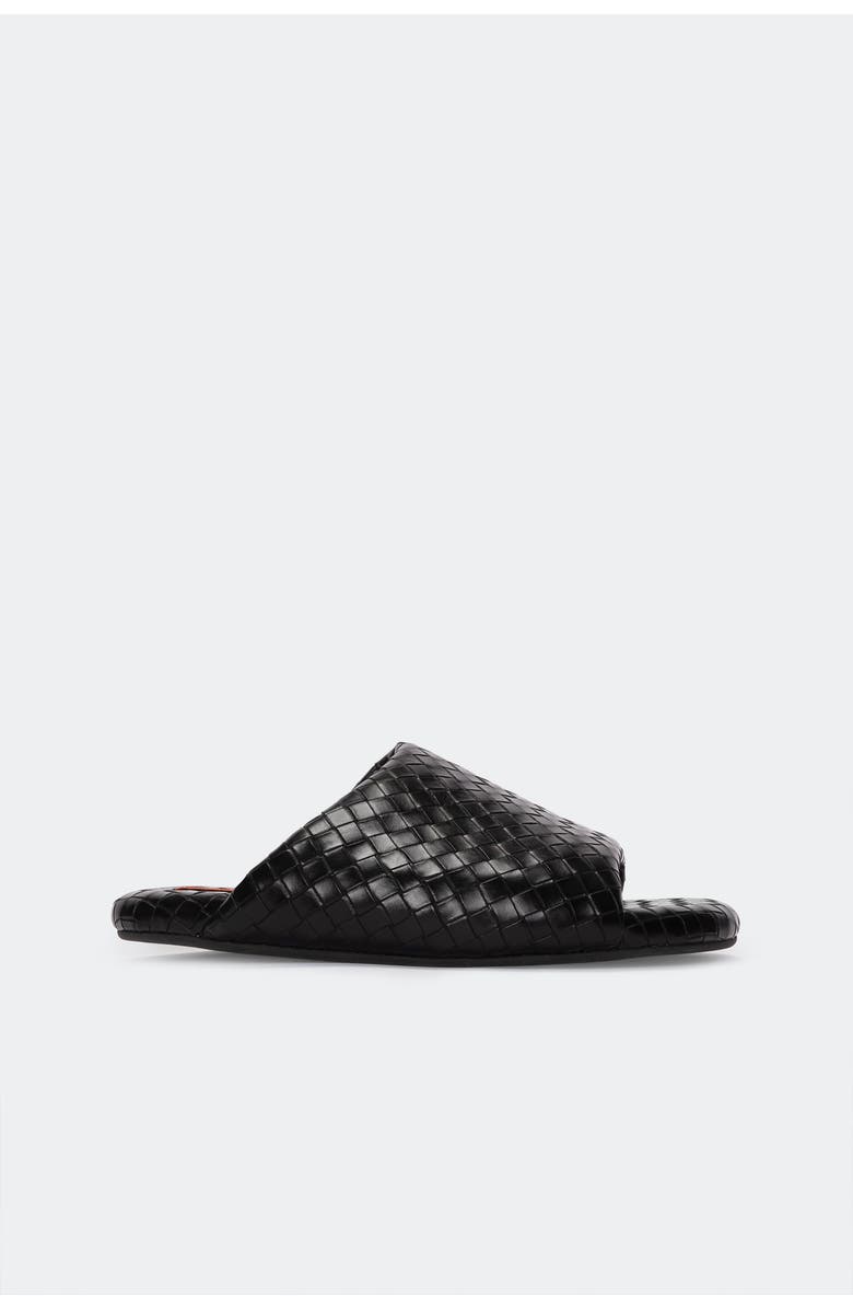 SIMONMILLER Woven Bubble Slide, Main, color, Black