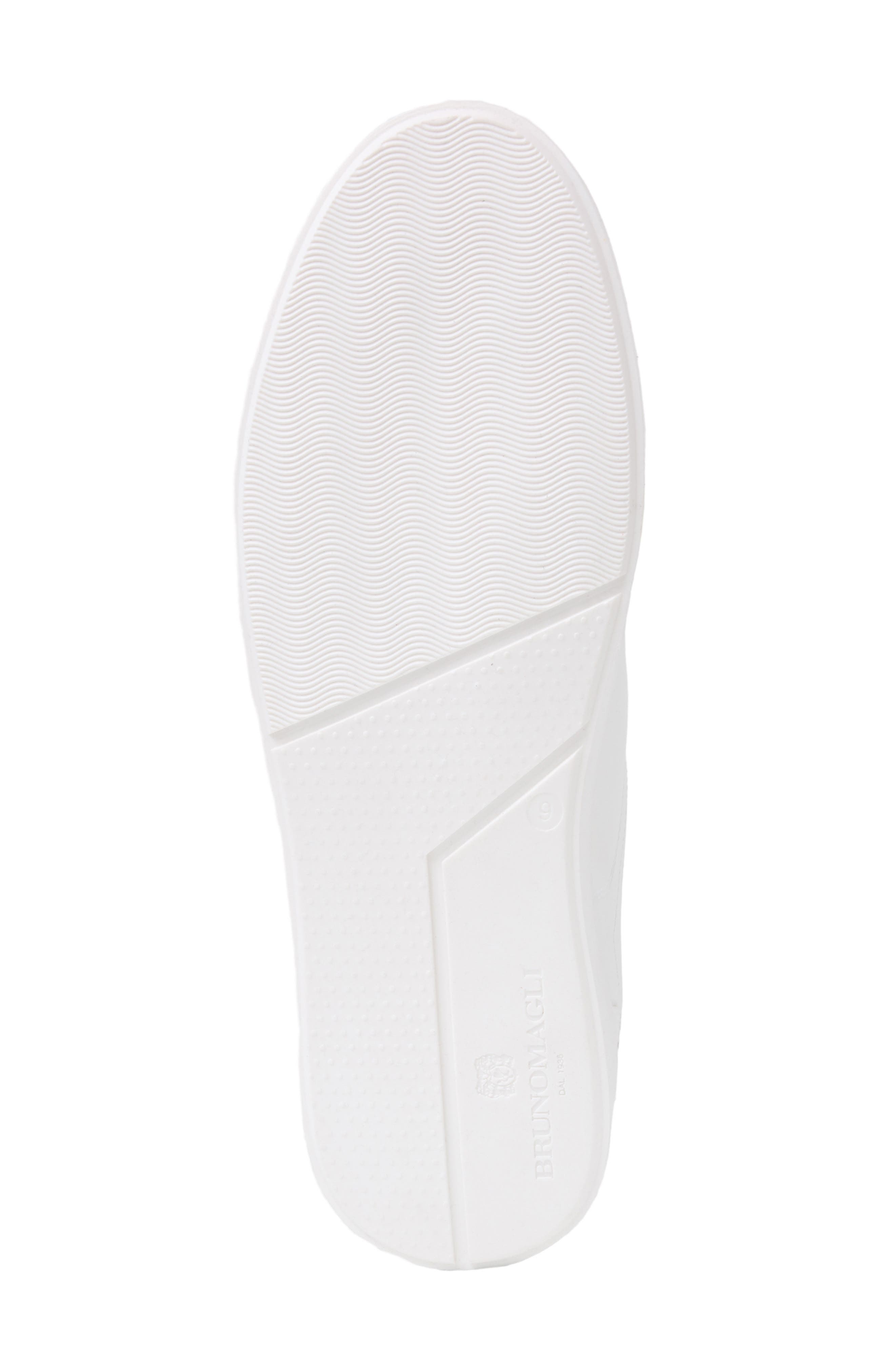 Martino Low Top Sneaker, Alternate, color, WHITE LEATHER