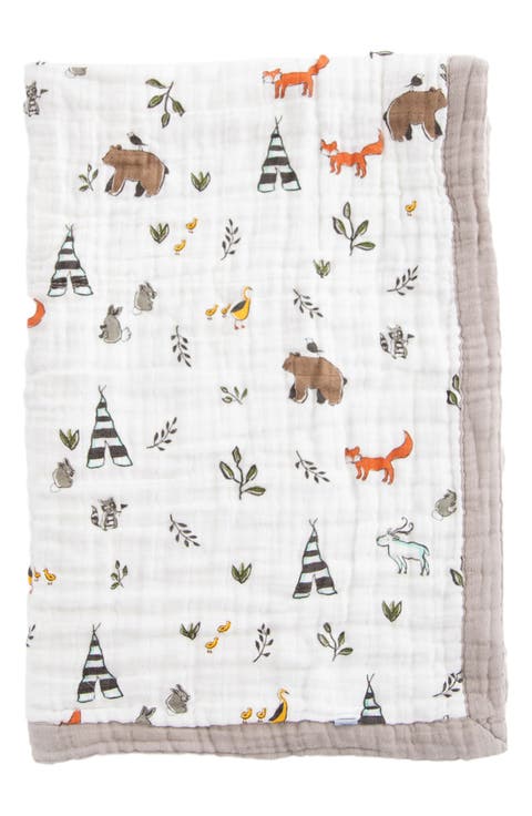 Cotton Muslin Baby Quilt