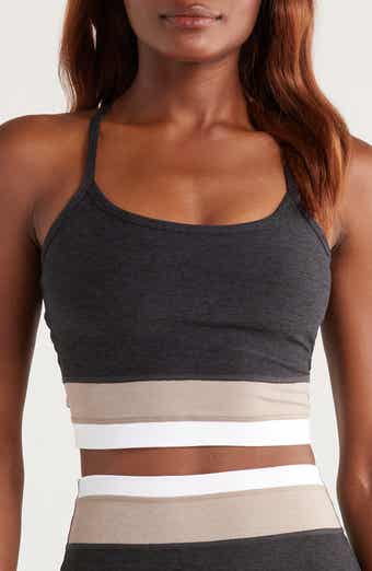 Beyond Yoga Colorblock Space Dye Crop Tank Top