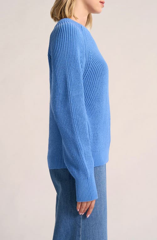 Matty M Pepper Pullover Sweater In Blue