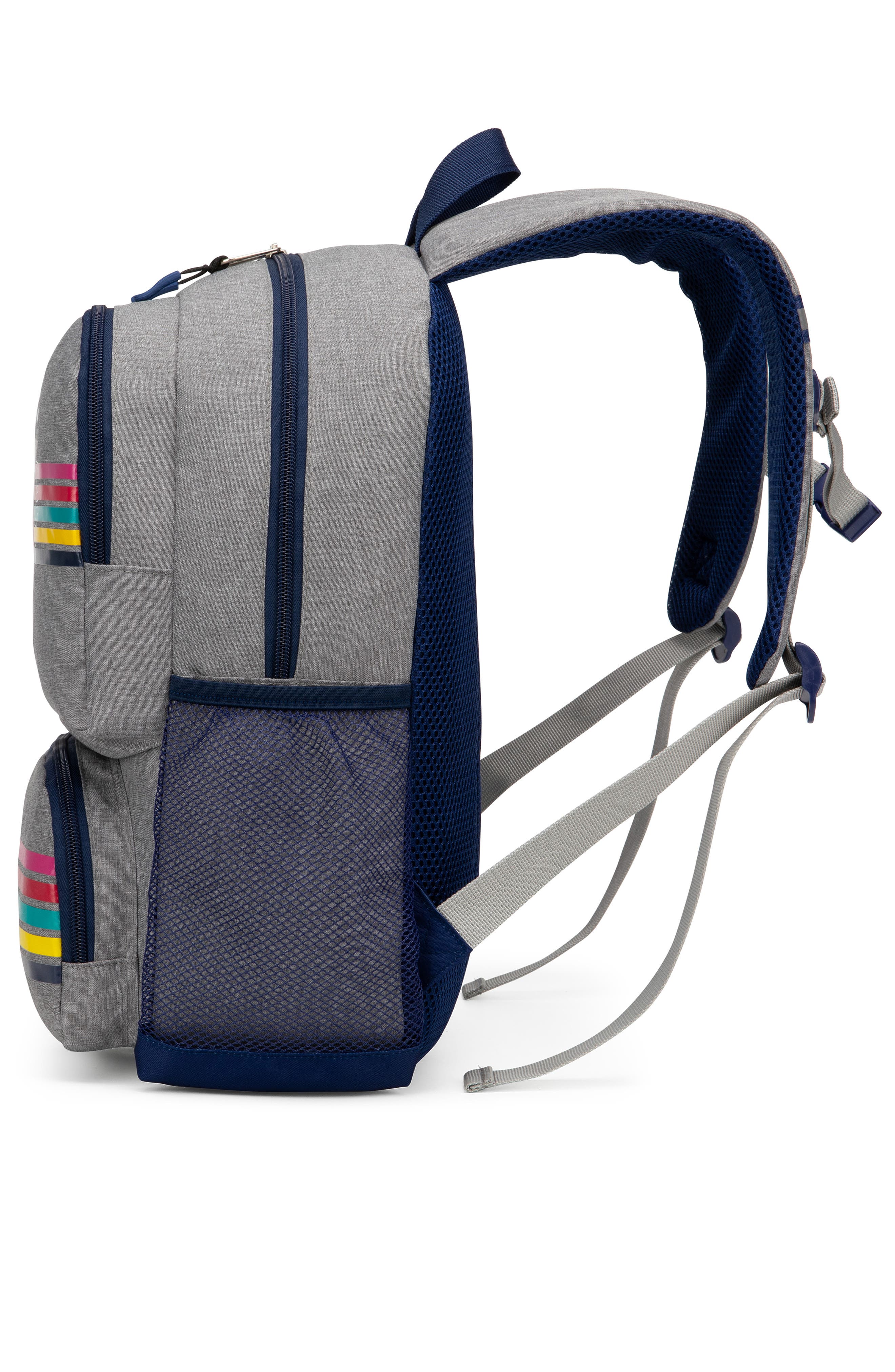 Nautica Hearts 16 Inch Backpack for Kids and Teens, Alternate, color, Hearts