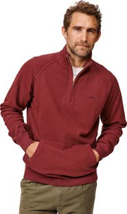 Aubin Provost Zip Neck Sweatshirt