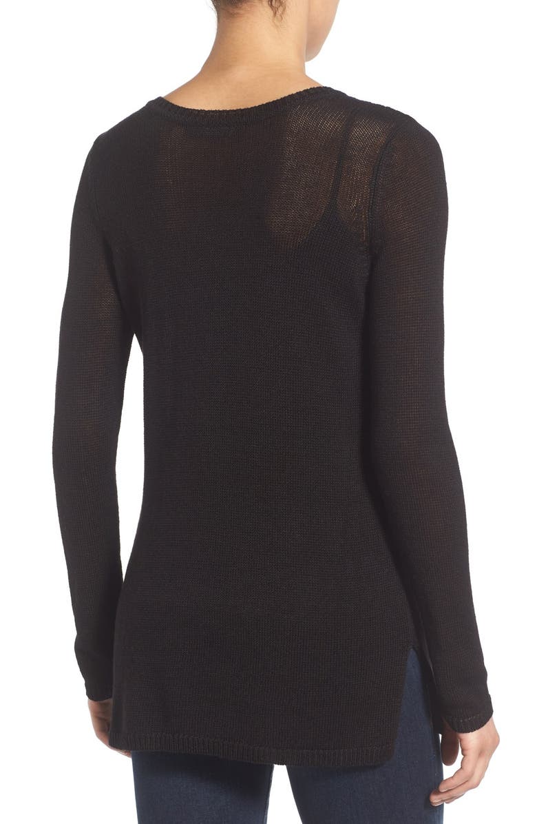 NIC+ZOE 'Speared' Print Lightweight Sweater, Alternate, color, 