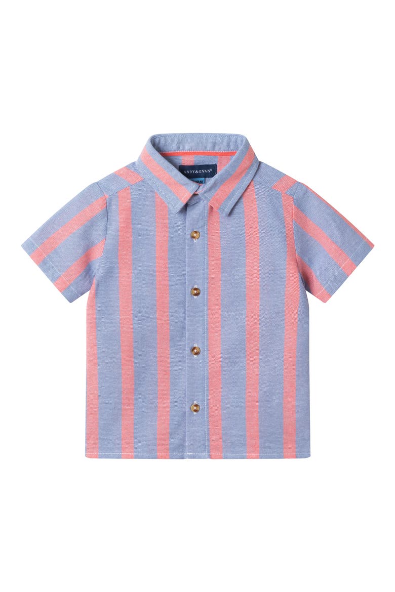 Cabana Woven Shirt & Shorts Set, Alternate, color, ORO