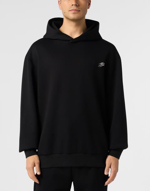 Fleece Hoodie Chrome Scratch Men