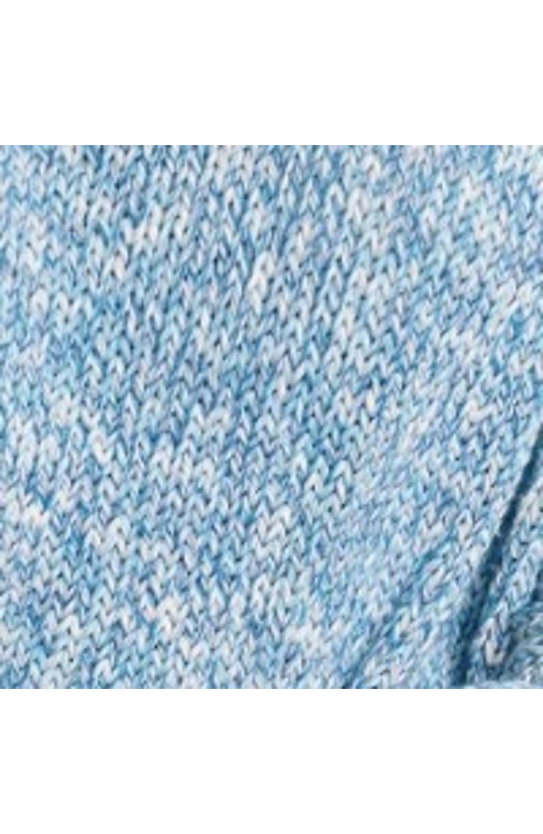 Celtic & Co. Yarn Twist V-Neck Slouch Sweater, Alternate, color, Cobalt Twist