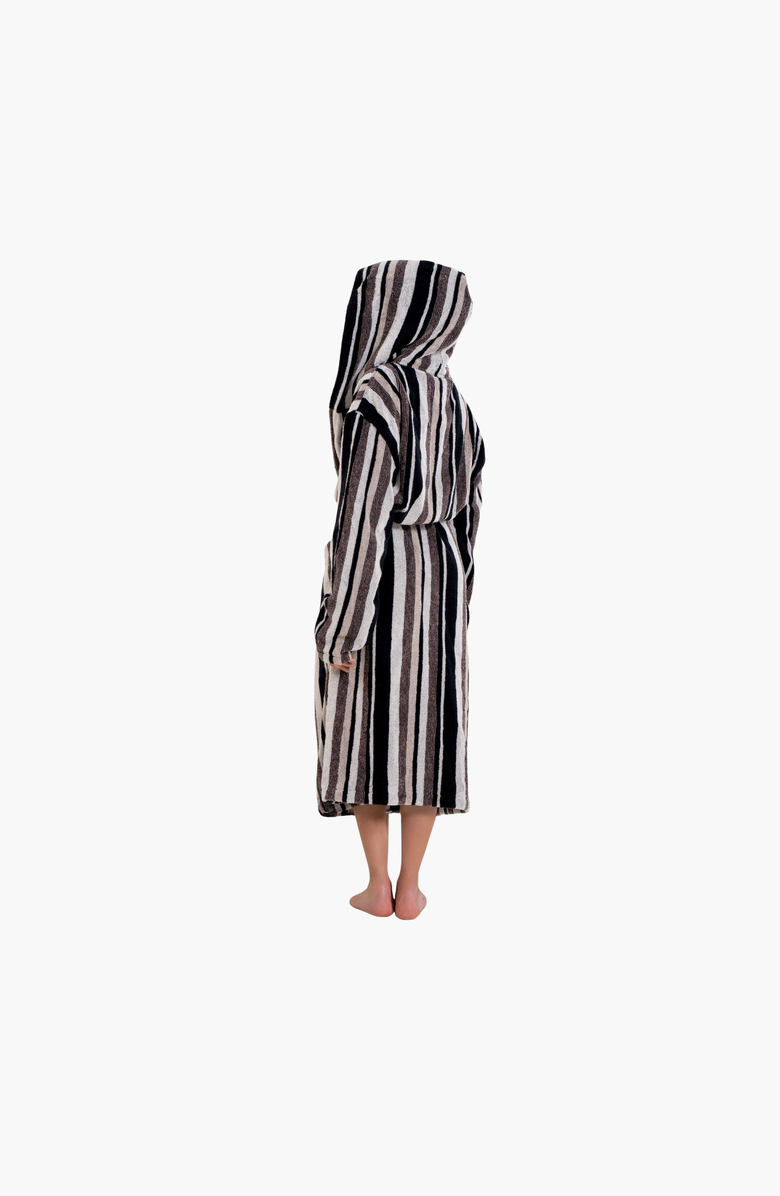 Italic Ultraplush Australian Cotton Bathrobe, Alternate, color, Multi Stripe