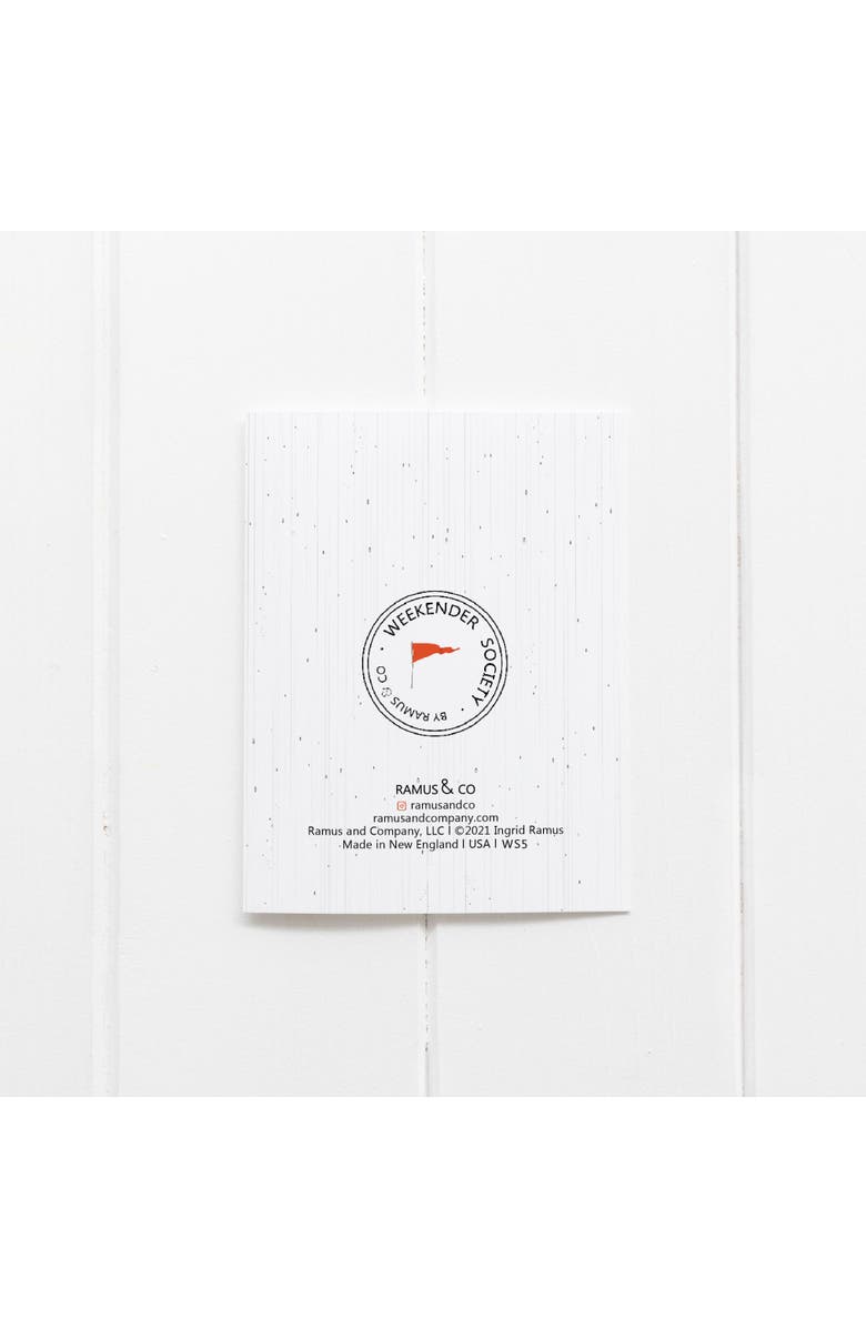 Ramus & Co Snow Shoes Weekender Society Greeting Card Pack Set, Alternate, color, Multi-Pack