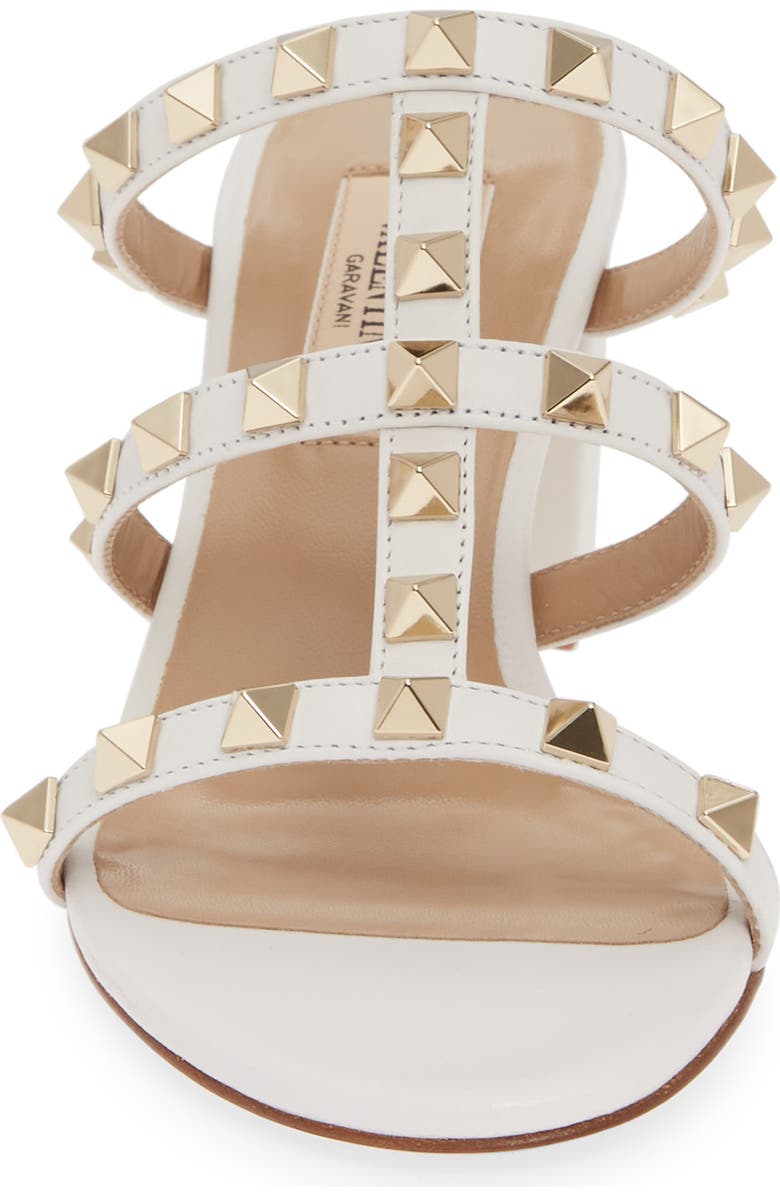 Valentino Garavani Rockstud Slide Sandal, Alternate, color,