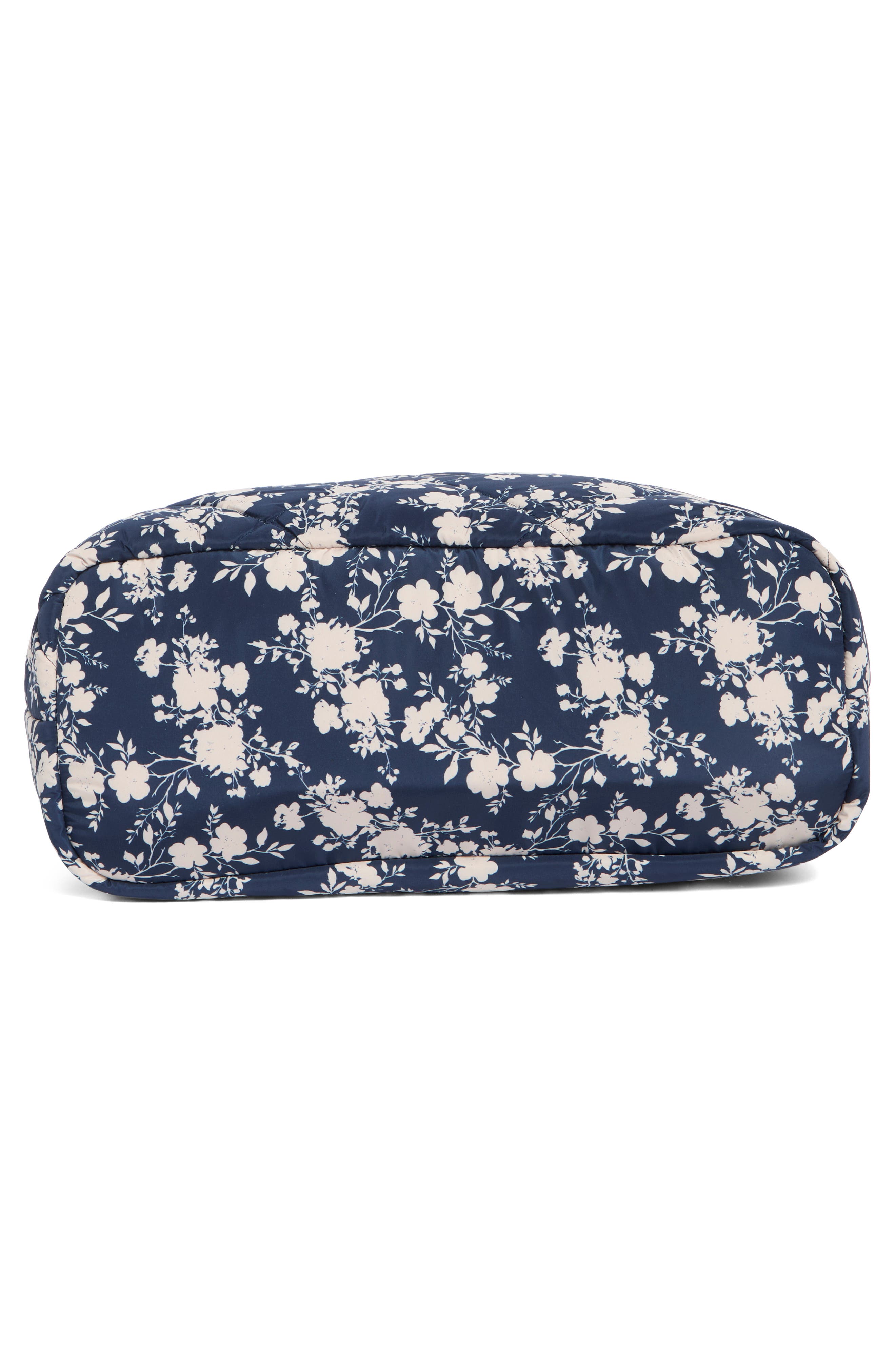 Bloom Tote Bag, Alternate, color, NAVY