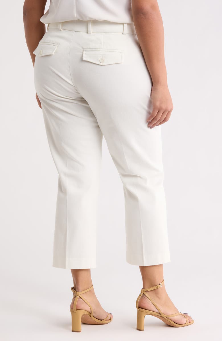 Liverpool Los Angeles Welt Pocket Crop Pants, Alternate, color, Whipped Cream