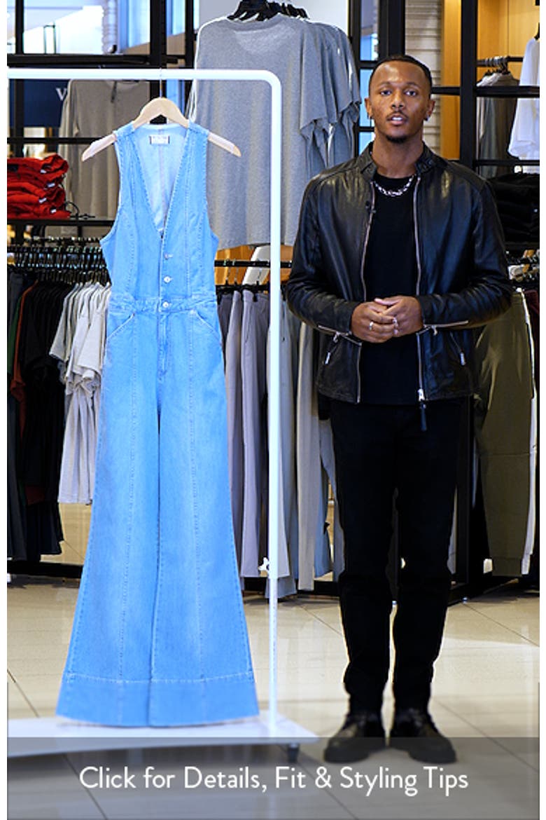 Stratus Cutout Denim Jumpsuit video