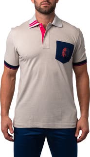 Maceoo Mozartclasstip Button-Down Polo