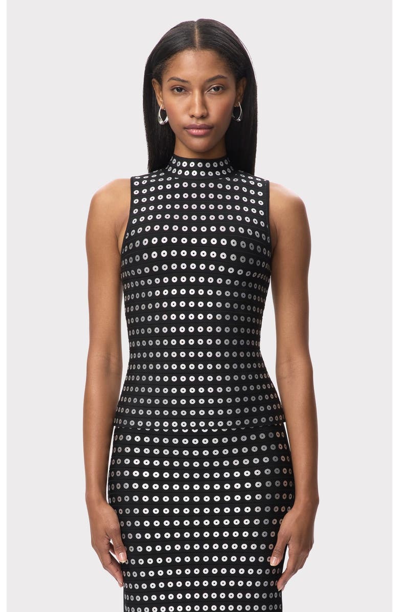 Herve Leger The Carina Top, Main, color, Black