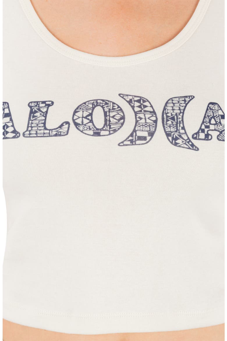 Graphic Scoop Neck Crop Tank, Alternate, color, OFF WHITE